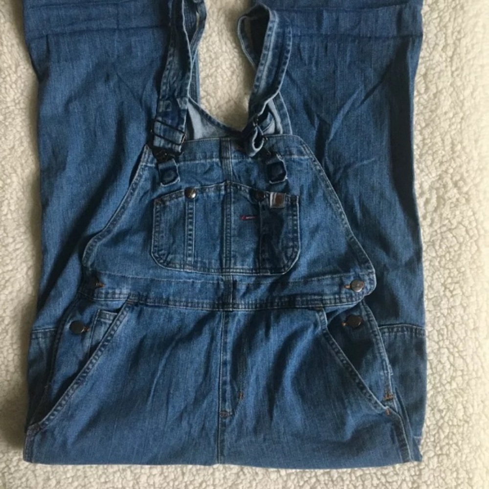 Carhartt Women’s bib overall Small 4/6-30 EUC